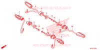 CLIGNOTANT pour Honda CB 500 F de 2019