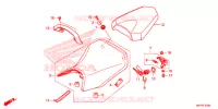 SELLE pour Honda CB 500 F ABS de 2019