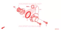 THERMOSTAT pour Honda CB 500 F ABS de 2019