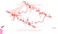 CLIGNOTANT pour Honda CB 1000 R ABS de 2019