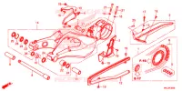 BRAS OSCILLANT pour Honda CB 1000 R ABS de 2019