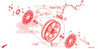 ROUE AVANT pour Honda CBR 1000 ABS de 2019