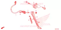 BEQUILLE pour Honda CBR 1000 ABS de 2019