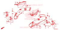 CONDUITE D'ADMISSION AIR   SOUPAPE pour Honda CBR 1000 ABS de 2019