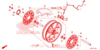 ROUE AVANT pour Honda CBR 1000 ABS de 2019