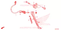 BEQUILLE pour Honda CBR 1000 RR SP de 2019