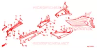 COUVERCLES LATERAUX pour Honda GL 1800 GOLD WING de 2019