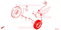 ALTERNATEUR pour Honda CB 500 F ABS de 2019