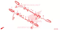 CLIGNOTANT pour Honda CB 500 F ABS de 2019