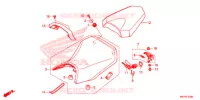 SELLE pour Honda CB 500 F ABS de 2019