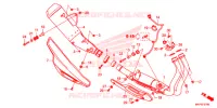 SILENCIEUX D'ECHAPPEMENT pour Honda CB 500 F ABS de 2019