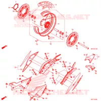 ROUE AVANT pour Honda X ADV 750 4ED de 2020