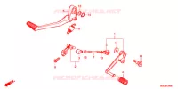PEDALE pour Honda CB 1100 EX DCT ABS de 2019