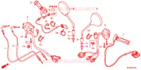 COMMODO   CABLE   RETROVISEUR pour Honda CB 1100 DCT ABS de 2019