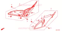 COUVERCLES LATERAUX pour Honda CB 650 R de 2019