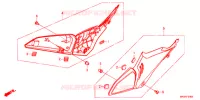 COUVERCLES LATERAUX pour Honda CBR 650 R de 2019