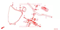 GUIDON   TE DE FOURCHE pour Honda CRF 450 RX ENDURO de 2019
