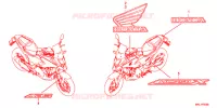 AUTOCOLLANTS pour Honda NC 750 X ABS LOWER de 2021