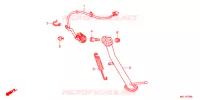 BEQUILLE pour Honda NC 750 X ABS LOWER de 2021