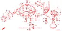 CARTER   POMPE   FILTRE A HUILE pour Honda VFR 800 de 2019