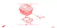 CYLINDRE pour Honda CB 110 Front brake disk de 2016