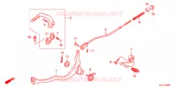 PEDALE   KICK pour Honda CRF 110 de 2020