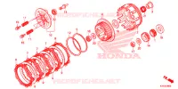 EMBRAYAGE pour Honda CB 250 TWISTER CBS de 2019