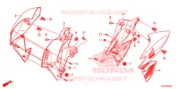 OUIES DE RADIATEUR pour Honda CB 250 TWISTER CBS de 2019