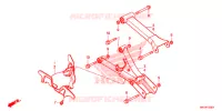 BRAS ARRIERE pour Honda FOURTRAX 420 RANCHER 4X4 AT IRS EPS ESP de 2020