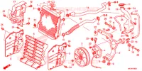 RADIATEUR pour Honda FOURTRAX 420 RANCHER 4X4 AT IRS EPS ESP de 2020