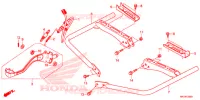 REPOSE PIED   PEDALE pour Honda FOURTRAX 420 RANCHER 4X4 AT IRS EPS ESP de 2020