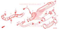 SILENCIEUX D'ECHAPPEMENT pour Honda FOURTRAX 420 RANCHER 4X4 AT IRS EPS ESP de 2020