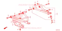 TRIANGLES AVANT pour Honda FOURTRAX 420 4X4 ESP DCT EPS IRS de 2020