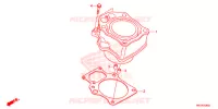 CYLINDRE pour Honda FOURTRAX 420 RANCHER 4X4 AT IRS EPS ESP de 2020