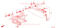 TRIANGLES AVANT pour Honda FOURTRAX 420 RANCHER 4X4 AT IRS EPS ESP de 2020