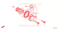 THERMOSTAT pour Honda CB 500 X ABS de 2015
