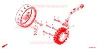 ALTERNATEUR pour Honda CB 500 X ABS de 2018