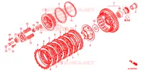 EMBRAYAGE pour Honda CB 500 X ABS de 2018