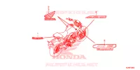 AUTOCOLLANTS pour Honda CB 300 R ABS de 2020