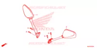 RETROVISEUR pour Honda CBR 500 R ABS de 2016