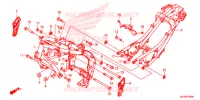 CADRE pour Honda CBR 500 R de 2017