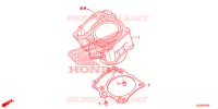 CYLINDRE pour Honda CRF 250 L de 2015
