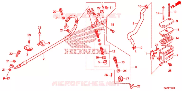 CYLINDRE Honda MOTO 250 CRF 2014  CRF250ME