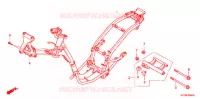 CADRE pour Honda ANC 110 ICON CUTE COMBI de 2008