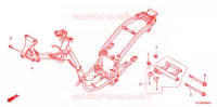 CADRE pour Honda ANC 110 ICON SPORT de 2008
