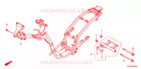 CADRE pour Honda ANC 110 ICON de 2009