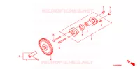 POMPE A HUILE pour Honda ANC 110 ICON de 2009