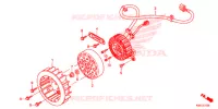 ROTOR   STATOR pour Honda SCOOPY 110 de 2019