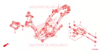 CADRE pour Honda SCOOPY 110 de 2015