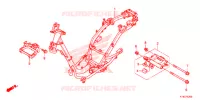 CADRE pour Honda SCOOPY 110 de 2016